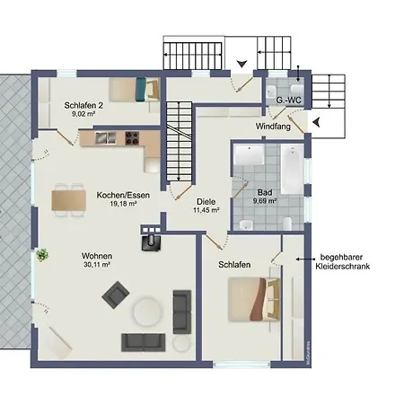 With 2 Bedrooms